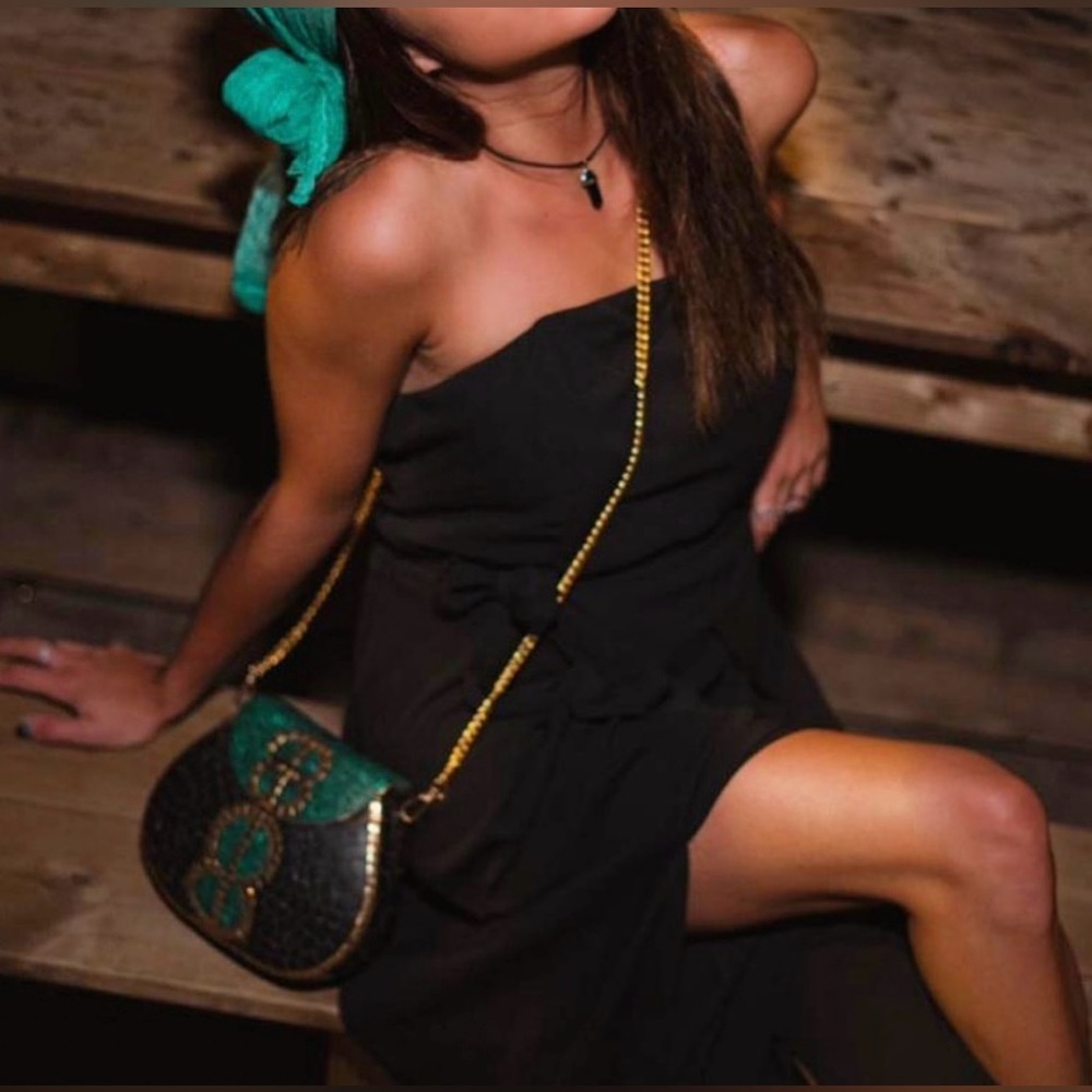 Ramla Porte-Moi Handmade Mosaic Crossbody Bag